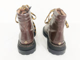 Sandro Leather Combat Boots Size 7