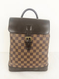 Louis Vuitton Damier Ebene Soho Backpack