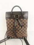 Louis Vuitton Damier Ebene Soho Backpack