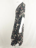 NEW Adam Lippes Floral Midi Dress Size 0