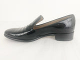 Salvatore Ferragamo Black Patent Leather Loafer Size 8.5