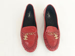 Chanel Patent Leather Loafers Size 11