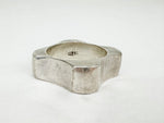 Sterling Silver Square Ring Size 8