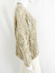 Brunello Cucinelli Mohair Sequin Cardigan Size XS