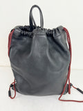 Gucci Leather Drawstring w/Pouch