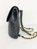 Vintage Chanel Leather Backpack