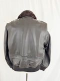 NEW Gibson & Barnes George H.W. Bush Leather Bomber Jacket Size 42R