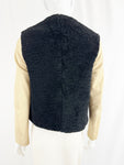 3.1 Phillip Lim Shearling & Leather Jacket Size 4