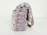 Chanel 2018 Metallic Tweed Flap Bag