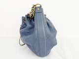 Chanel Leather Drawstring Bag