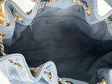 Chanel Leather Drawstring Bag