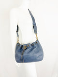 Chanel Leather Drawstring Bag