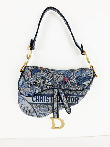 Christian Dior Jardin Magique Saddle Bag