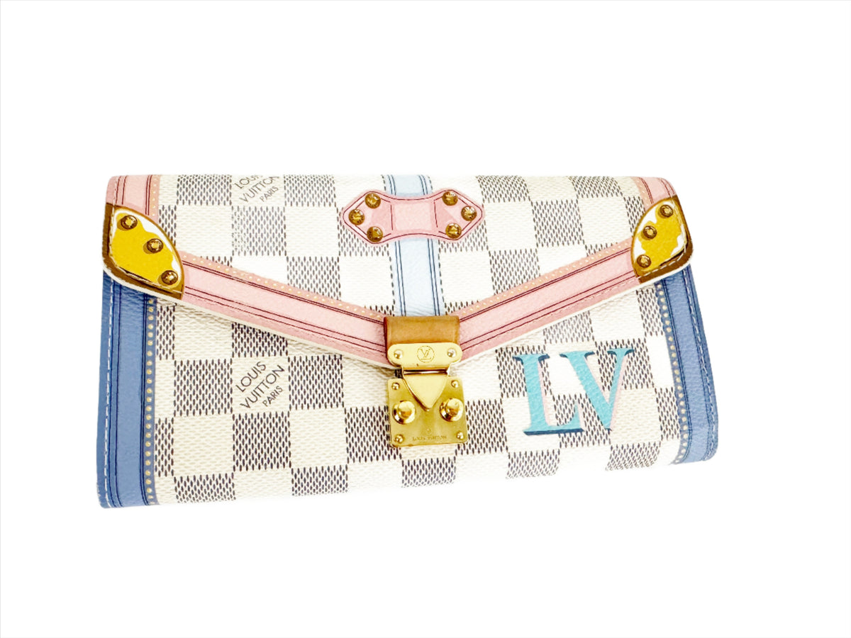 NEW Louis Vuitton Sarah Summer Trunk Wallet – KMK Luxury Consignment