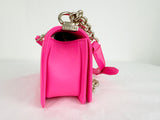 NEW Chanel Neon Patent Chevron Boy Bag