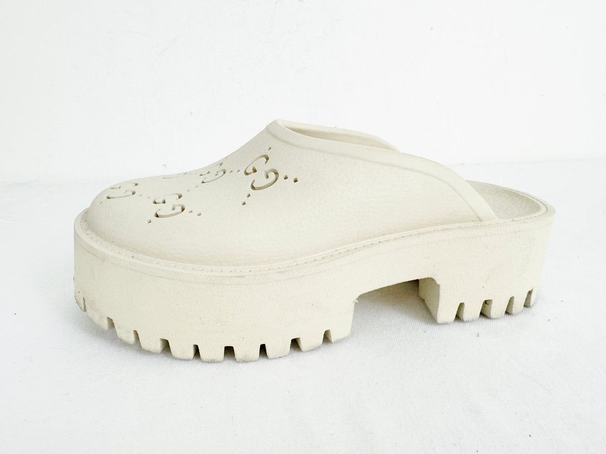 Gucci GG Rubber Clog Size 7 – KMK Luxury Consignment