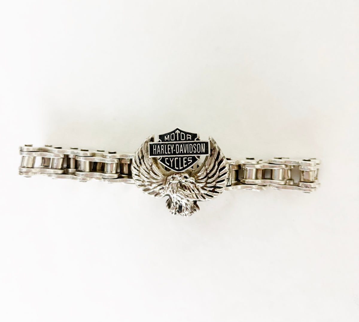 Harley Davidson Mens Chain Emblem Bracelet – KMK Luxury Consignment