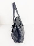 Prada Pebbled Leather Satchel