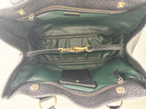 Prada Pebbled Leather Satchel