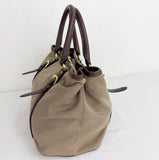 Prada Canvas Shoulder Bag w/Strap