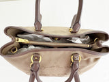 Prada Canvas Shoulder Bag w/Strap