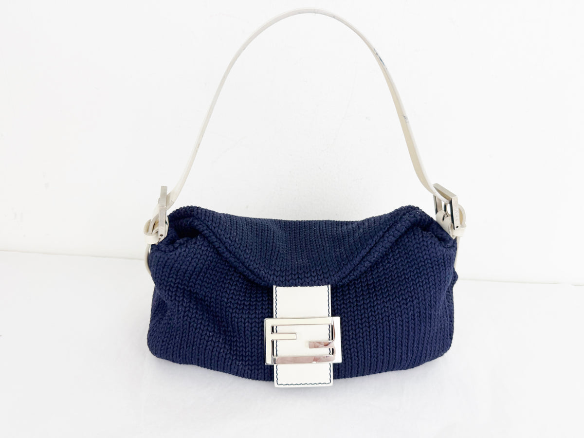 Fendi Knit Baguette Bag – KMK Luxury Consignment