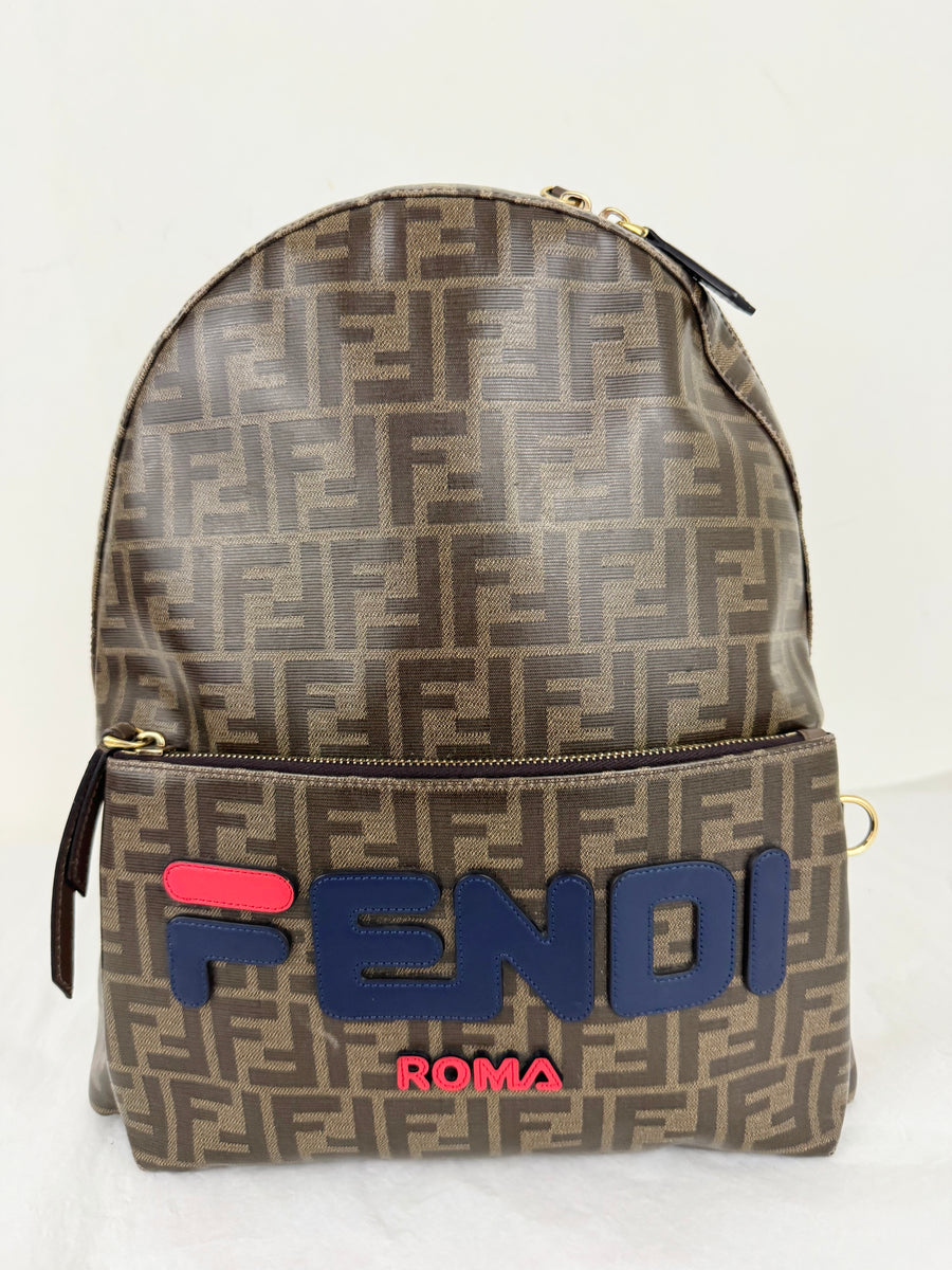 Fendi x Fila Backpack – KMK Luxury Consignment display picture 3