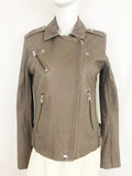 IRO Leather Jacket Size M/8