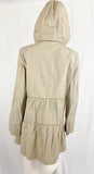 Elie Tahari Hooded Rain Coat Size XL