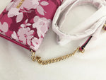 NEW Michael Kors Floral Wallet On Chain