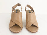 Alberto Fermani Criss-Cross Leather Sandal Size 7.5