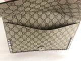 New Gucci Dionysus GG Supreme Crystal Shoulder Bag