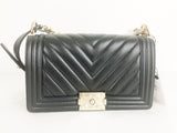 NEW Chanel Chevron Boy Bag
