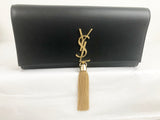 NEW Yves Saint Laurent Cassandre Tassel Clutch