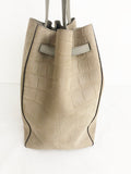 Celine Embossed Cabas Phantom Tote