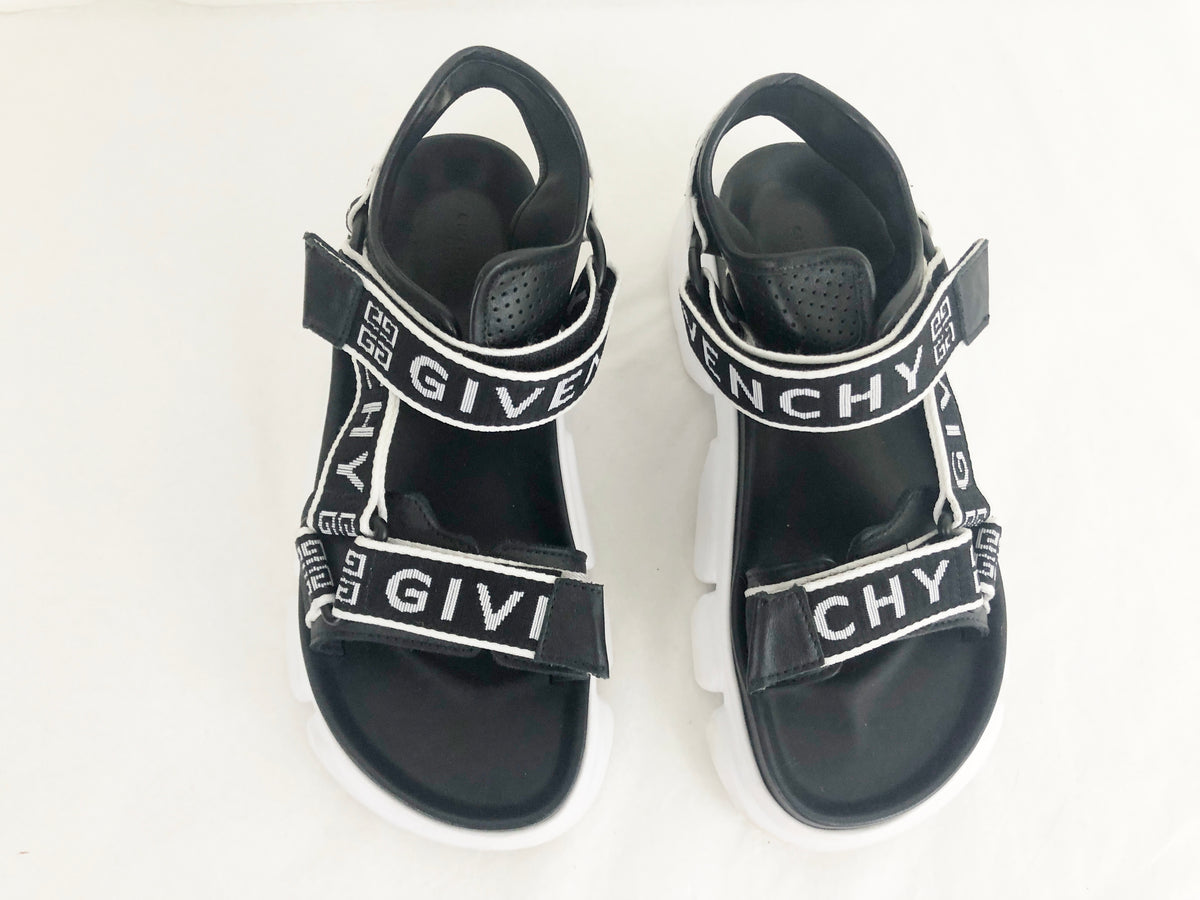 Givenchy Black Shearling Monogram Slippers Givenchy