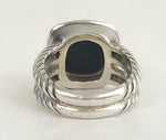 Albion Onyx & Diamond Ring Size 6.5