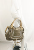 NEW Chloe Marcie Bi-Color Double Carry Bag