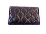 NEW Chanel Quilted Cc Wallet / Card Holder