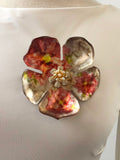 NEW With Tags Alexis Bittar Flower Pin