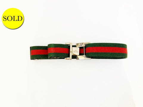 Gucci Web Belt