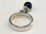 Tiffany & Co. Onyx Sterling Ring Size 5