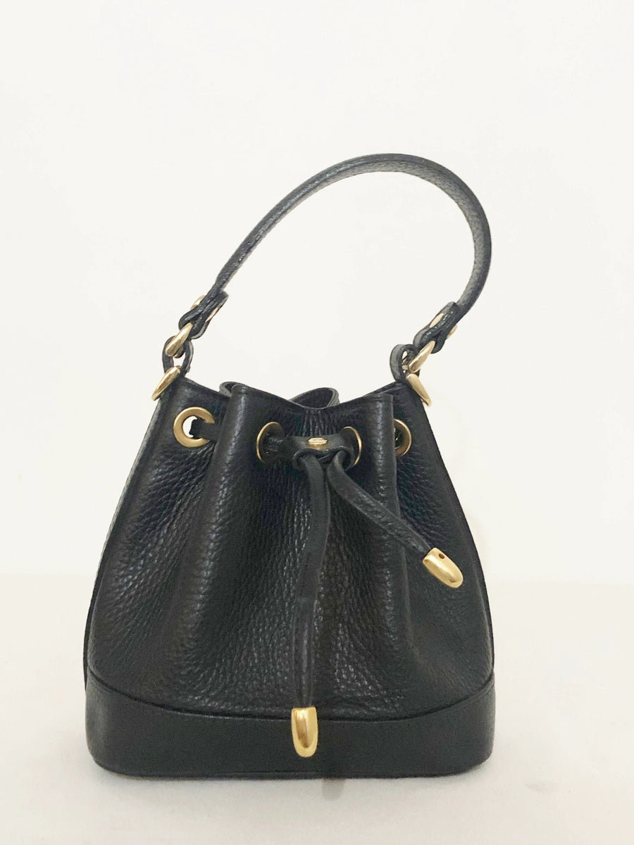 NEW Francesco Rogani Mini Bucket Bag – KMK Luxury Consignment display picture 1