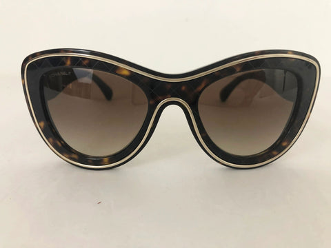 Chanel Gold Accent Sunglasses