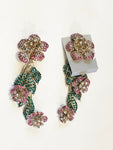 NEW Valentino Two-Way Crystal Earrings