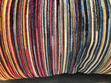 Missoni Velvet Striped Lumbar Pillow 22X11