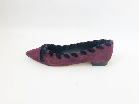 NEW Suede Ballet Flats Size 8