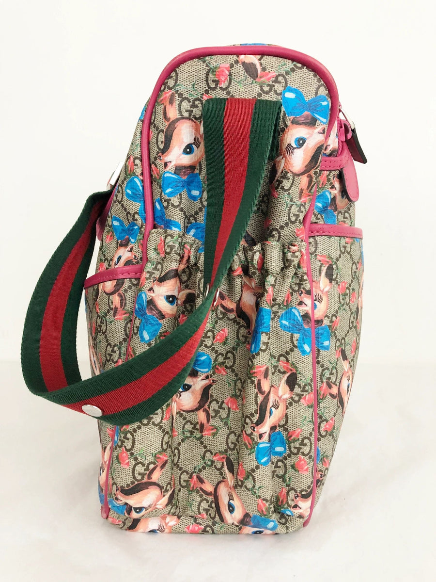 Gucci Fawn Diaper Bag