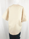 Gold Button Top Size M