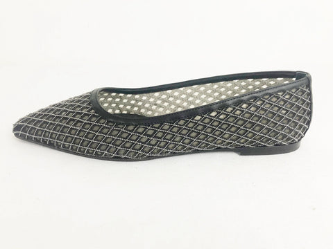 NEW Brunello Cucinelli Netted Flats Size 40.5 It (10.5 Us)